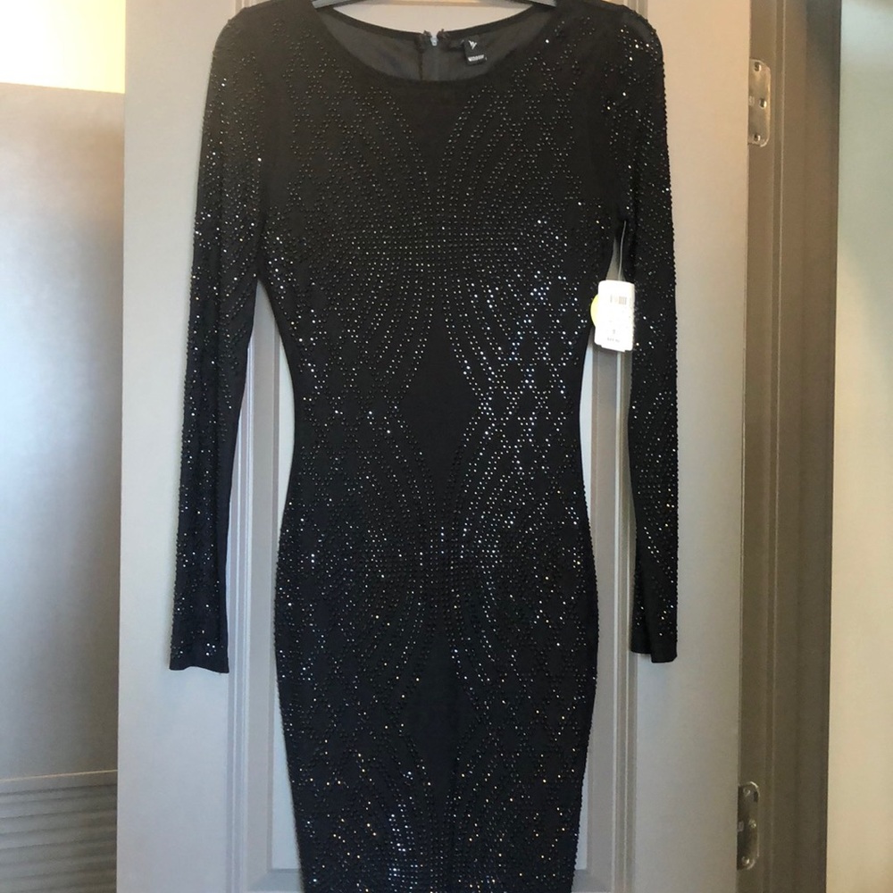 Beautiful detailed black dress